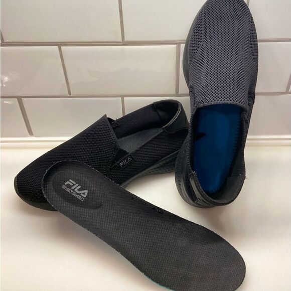 ⭐️FILA Woman’s Mallorca Black Slip On Sneakers 👟 9.5👟 - Picture 7 of 8